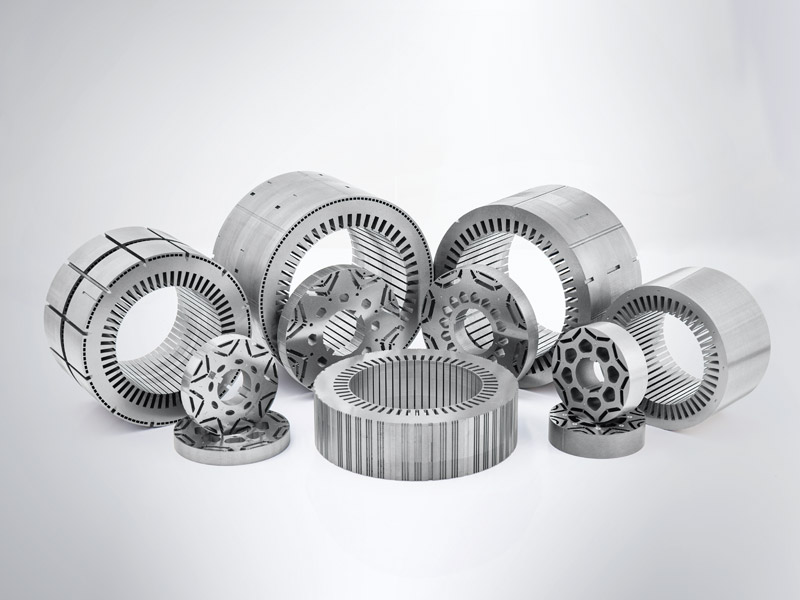 Estator do servo motor e núcleo do rotor