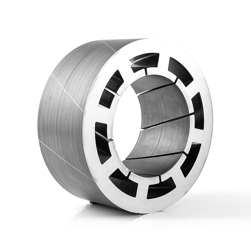 Estator do motor de acionamento industrial e núcleo do rotor