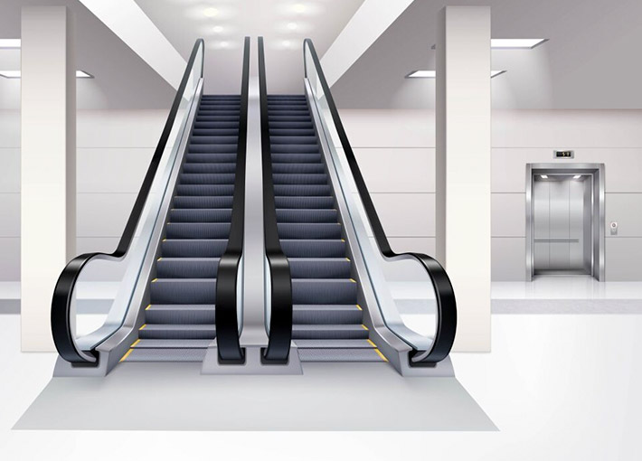 Estator do motor de tração do elevador e núcleo do rotor